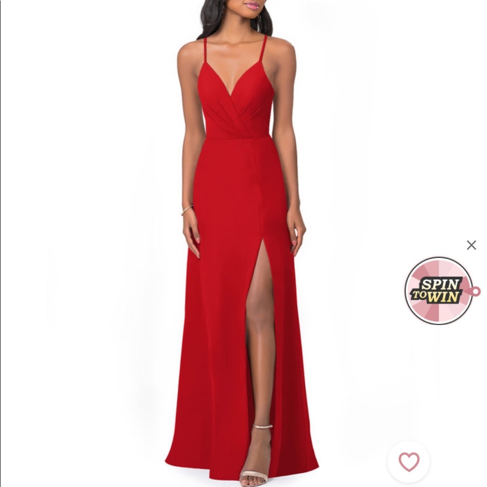 Bridesmaid dress & garment bag